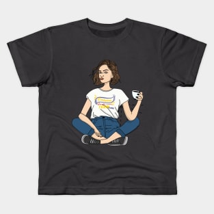 Teen Talk Podcast Kids T-Shirt